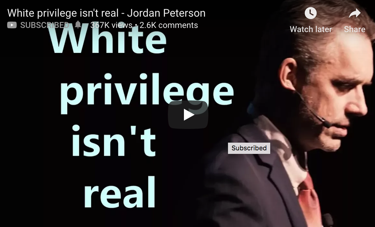 A response to "White Privilege isn't Real" 4